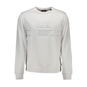 Plein Sport Bianco Cotton Men Men's Sweatshirt